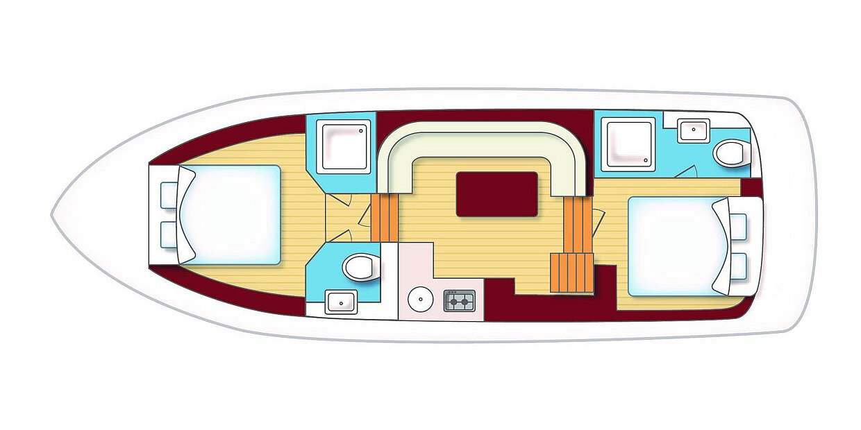 Dieses Bild zeigt den Grundriss - Sally - Concordia 120 AC