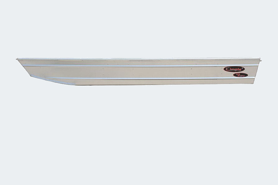 Das Bild zeigt unseren Kimple – Angler 450 von der Seite.