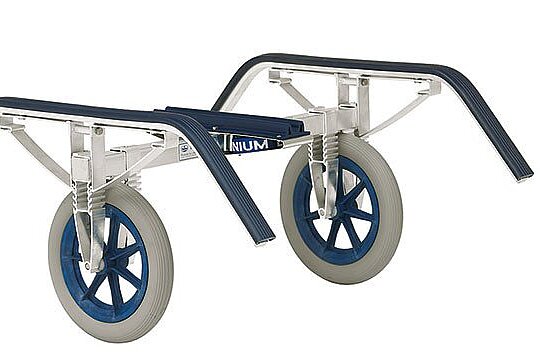 Dieses Bild zeigt einen Bootswagen.