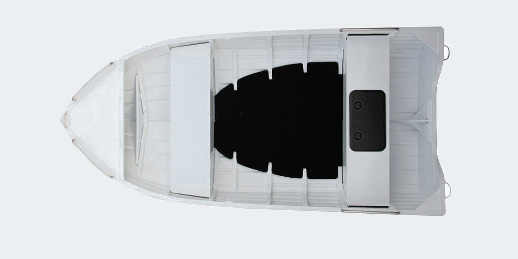 Dieses Bild zeigt die Kimple - Hunter 395 Bench - Grundriss