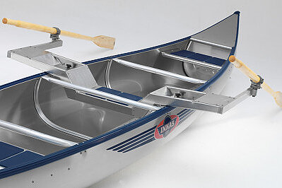 Dieses Bild zeigt einen Ruderbeschlag am Kanu.