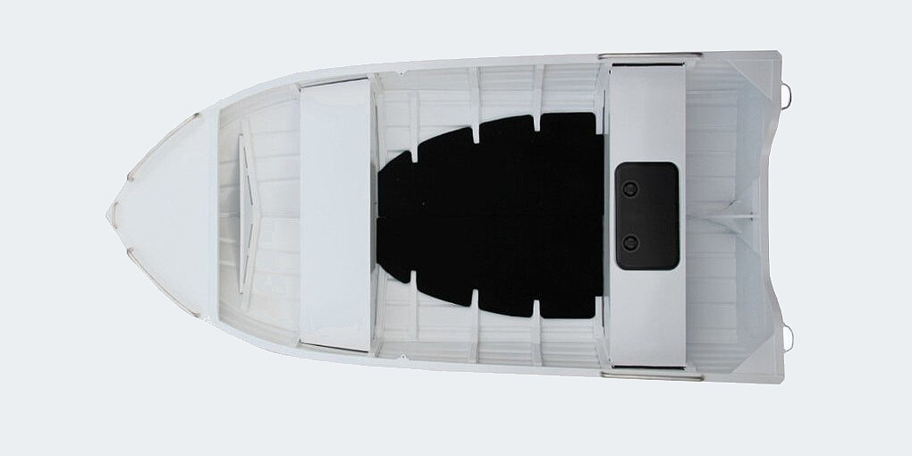 Dieses Bild zeigt die Kimple - Hunter 400 Basic Bench - Grundriss