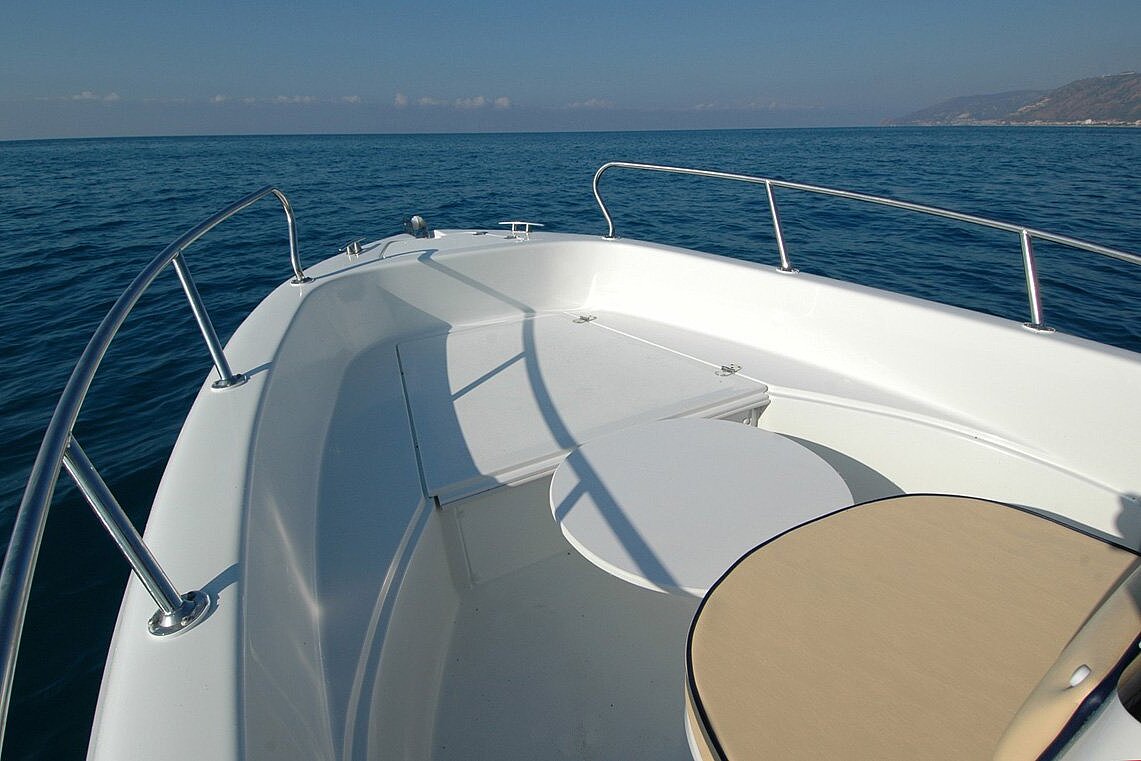 Dieses Bild zeigt unser Motorboot Saver 520 Open