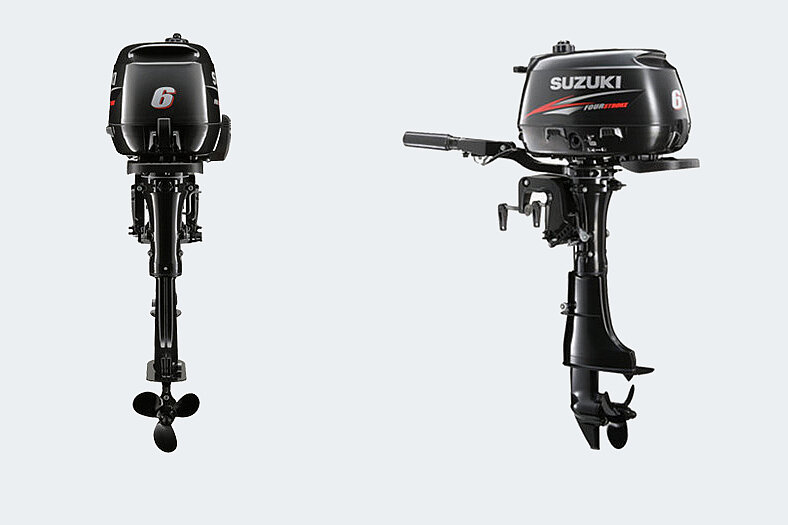 Dieses Bild zeigt den Motor Suzuki DF 6 AS