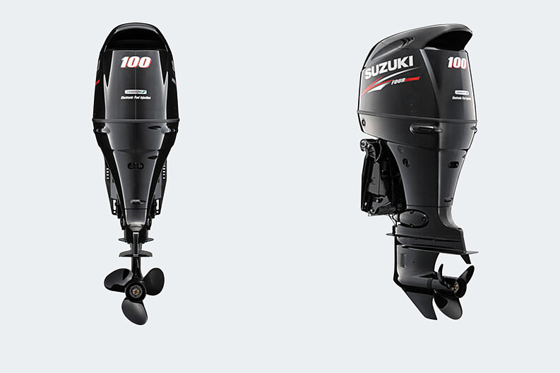 Dieses Bild zeigt den Motor Suzuki DF 100 BTL.