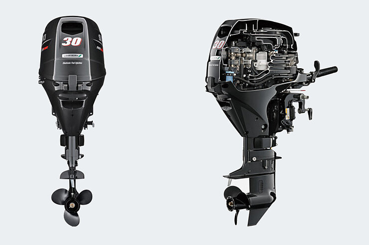 Dieses Bild zeigt den Motor Suzuki DF 30 ATL.