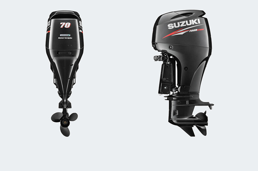 Dieses Bild zeigt den Motor Suzuki DF 70 ATL.