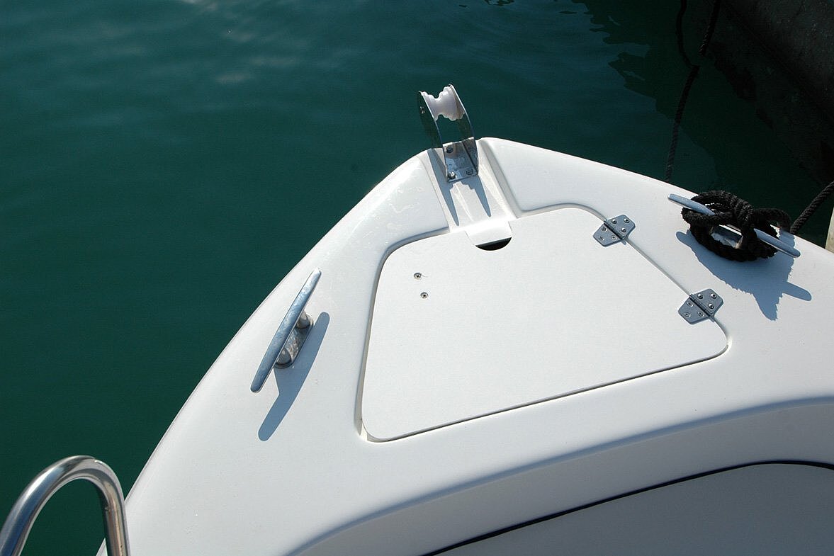 Dieses Bild zeigt unser Motorboot Saver 520 Open