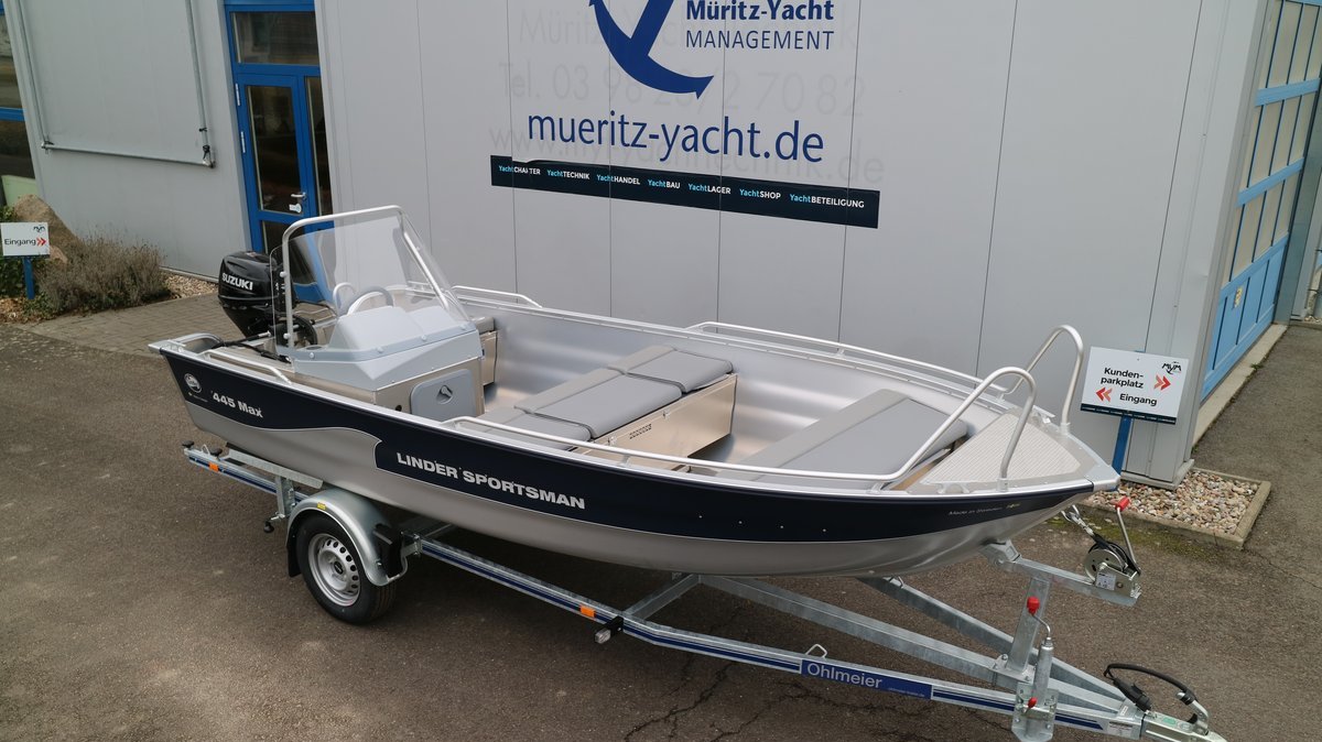 Linder Sportsman 445 Max inkl. Garmin