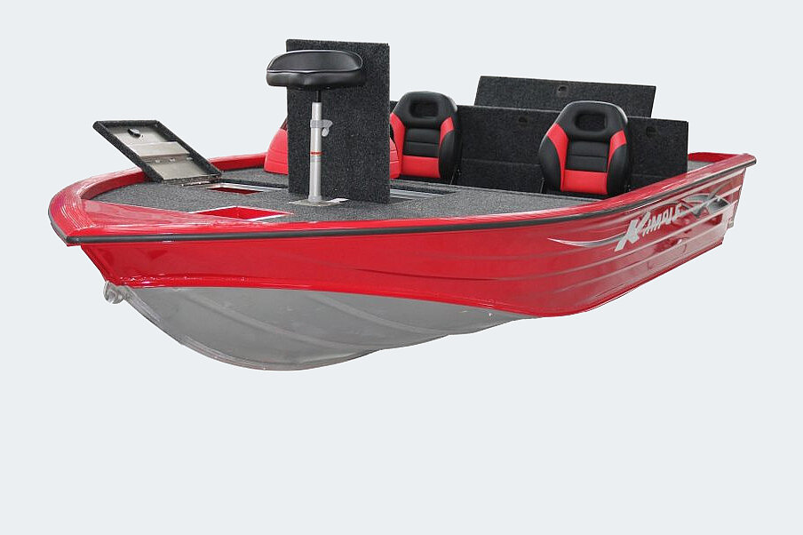 Dieses Bild zeigt die Kimple - Bass Hunter 450 schwarz oder rot