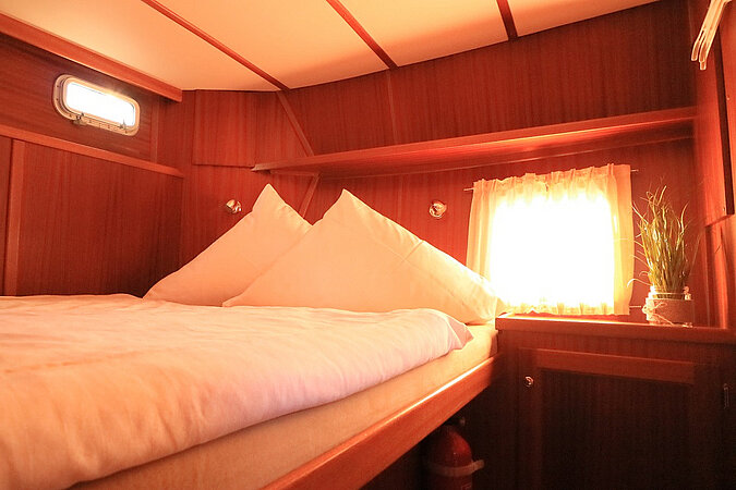 Dieses Bild zeigt unsere Yacht M-Line - M-Classic - zweite Schlafkabine
