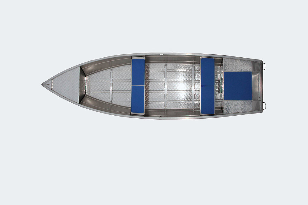 Dieses Bild zeigt unsere Kimple - Dolphin 460 von oben