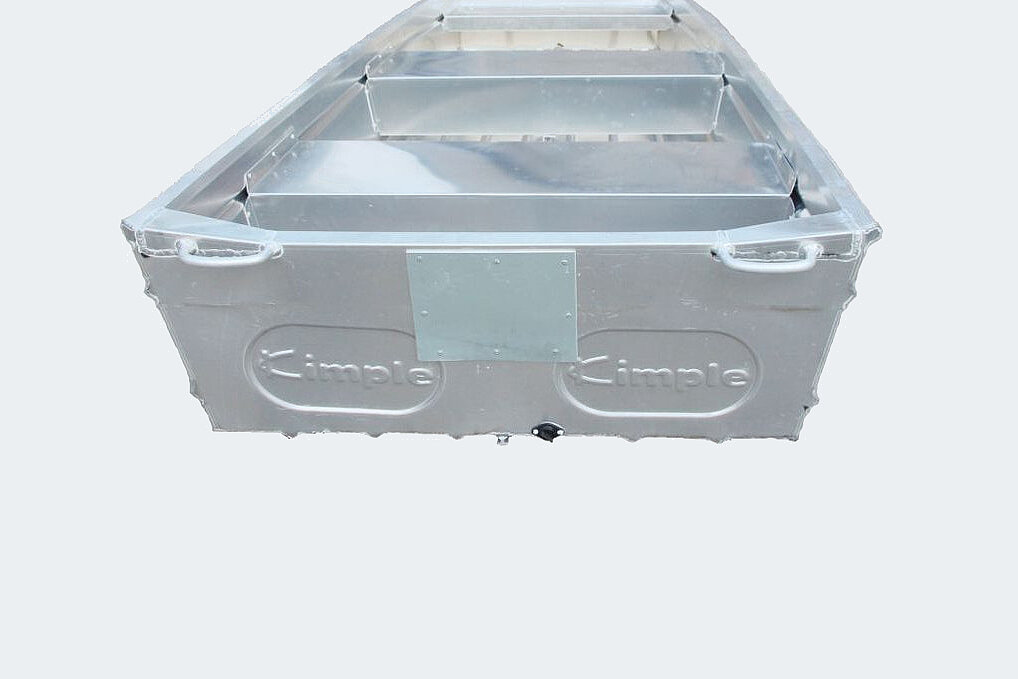 Das Bild zeigt unseren Kimple – Angler 400 von hinten.