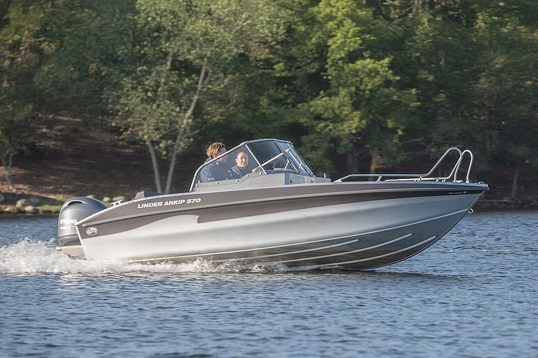 Linder ARKIP 570 BR inkl. Garmin in Aktion