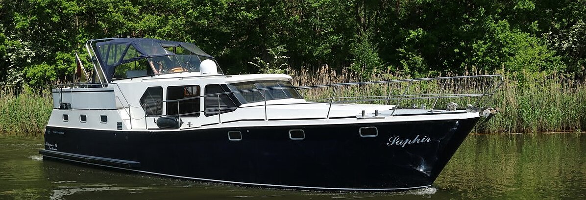 Dieses Bild zeigt unsere Yacht "Saphir - Siemer 44 Exclusiv"