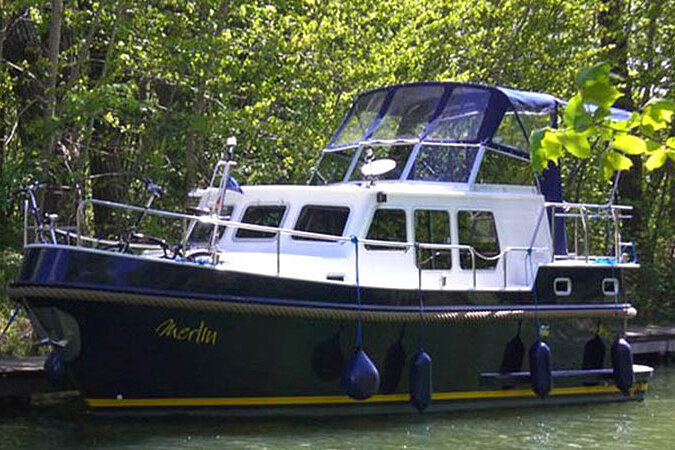 Dieses Bild zeigt unsere Yacht M-Line - M-Classic -in Aktion anderer Winkel