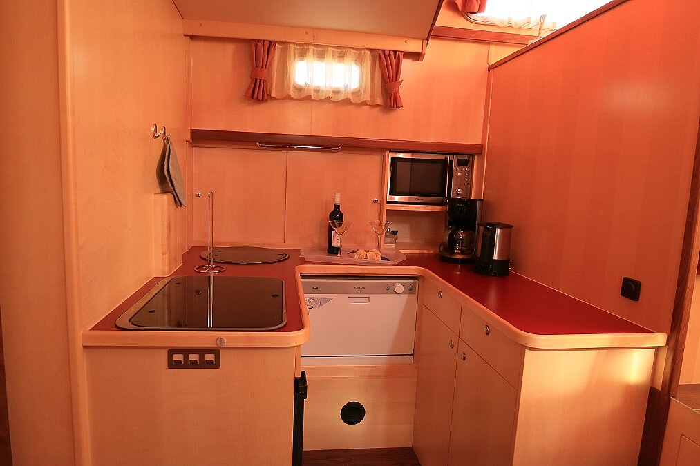 Dieses Bild zeigt unsere Yacht M-Classic 135 - Küche