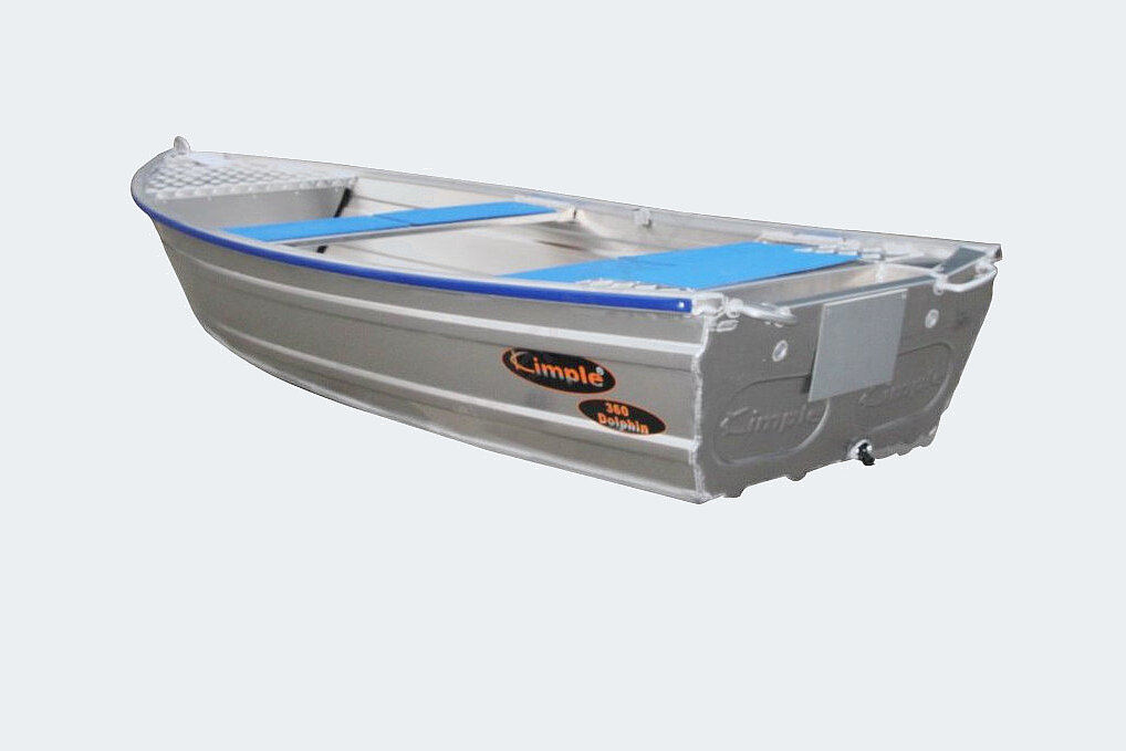 Das Bild zeigt unseren Kimple – Dolphin 360 - von hinten von der Seite
