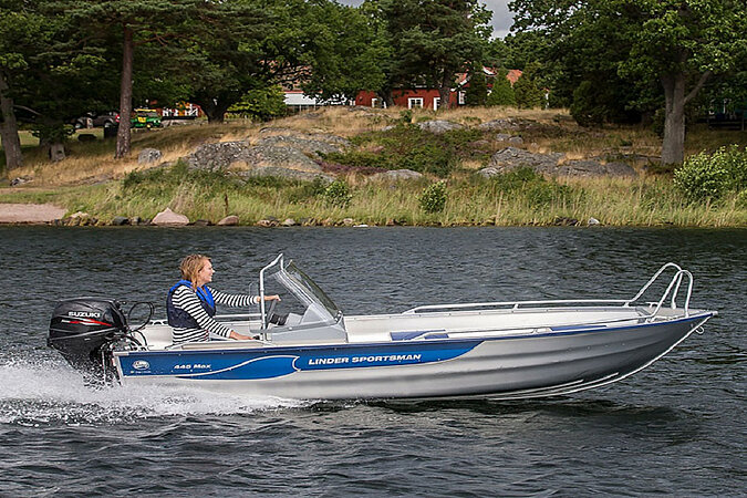 Linder Sportsman 445 Max inkl. Garmin. in Aktion