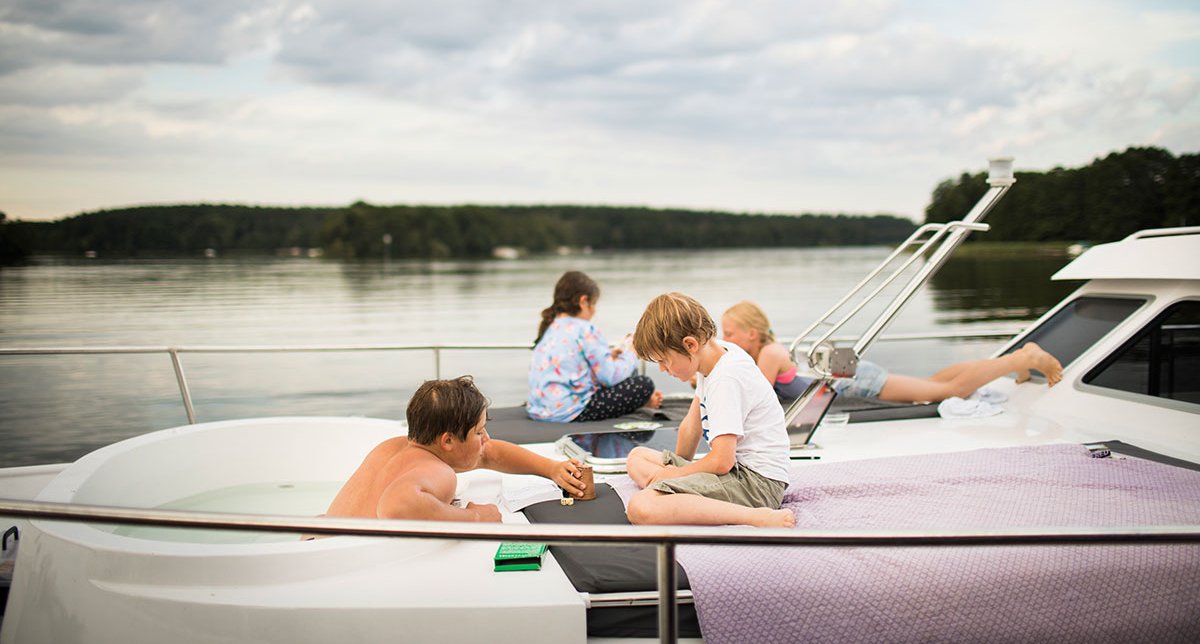 Die Natur der Müritz genießen.