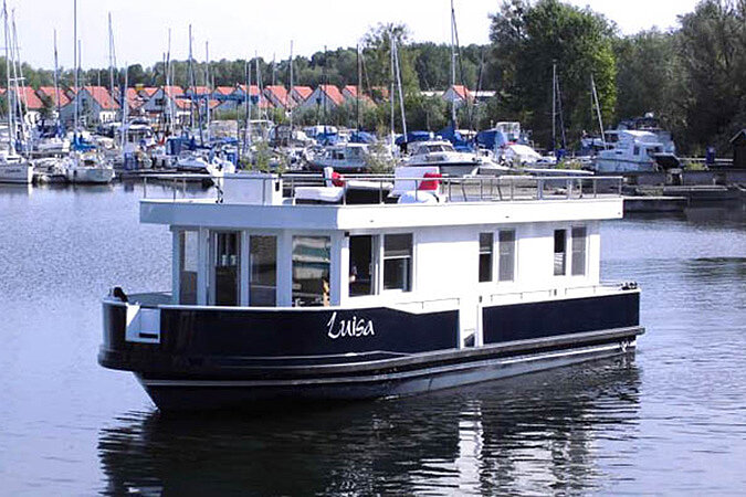 Dieses Bild zeigt unsere Yacht M-Line - M-Haus - in Aktion