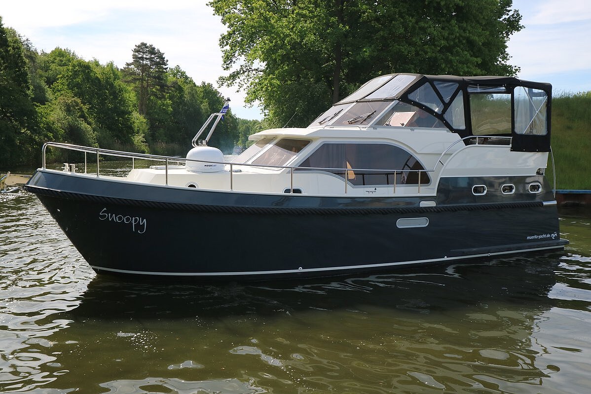 Dieses Bild zeigt unsere Yacht Snoopy - Concordia 108 AC - Profilansicht