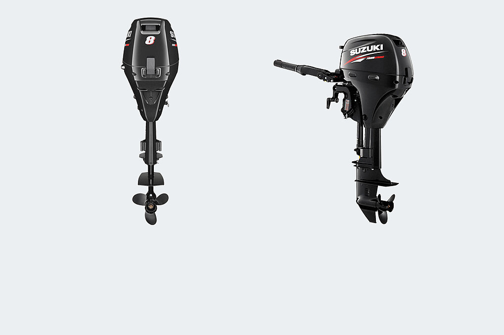 Dieses Bild zeigt den Motor Suzuki DF 8 AS.