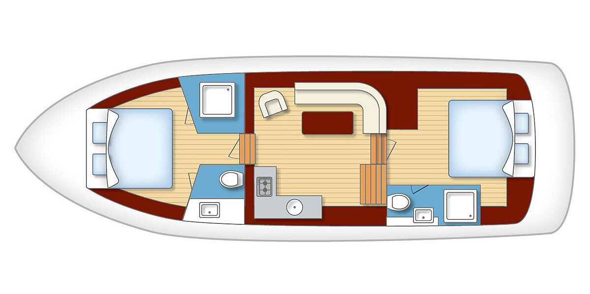 Dieses Bild zeigt den Grundriss - Hope - M-Retro 130