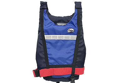 Dieses Bild zeigt eine blaue Kanuweste.