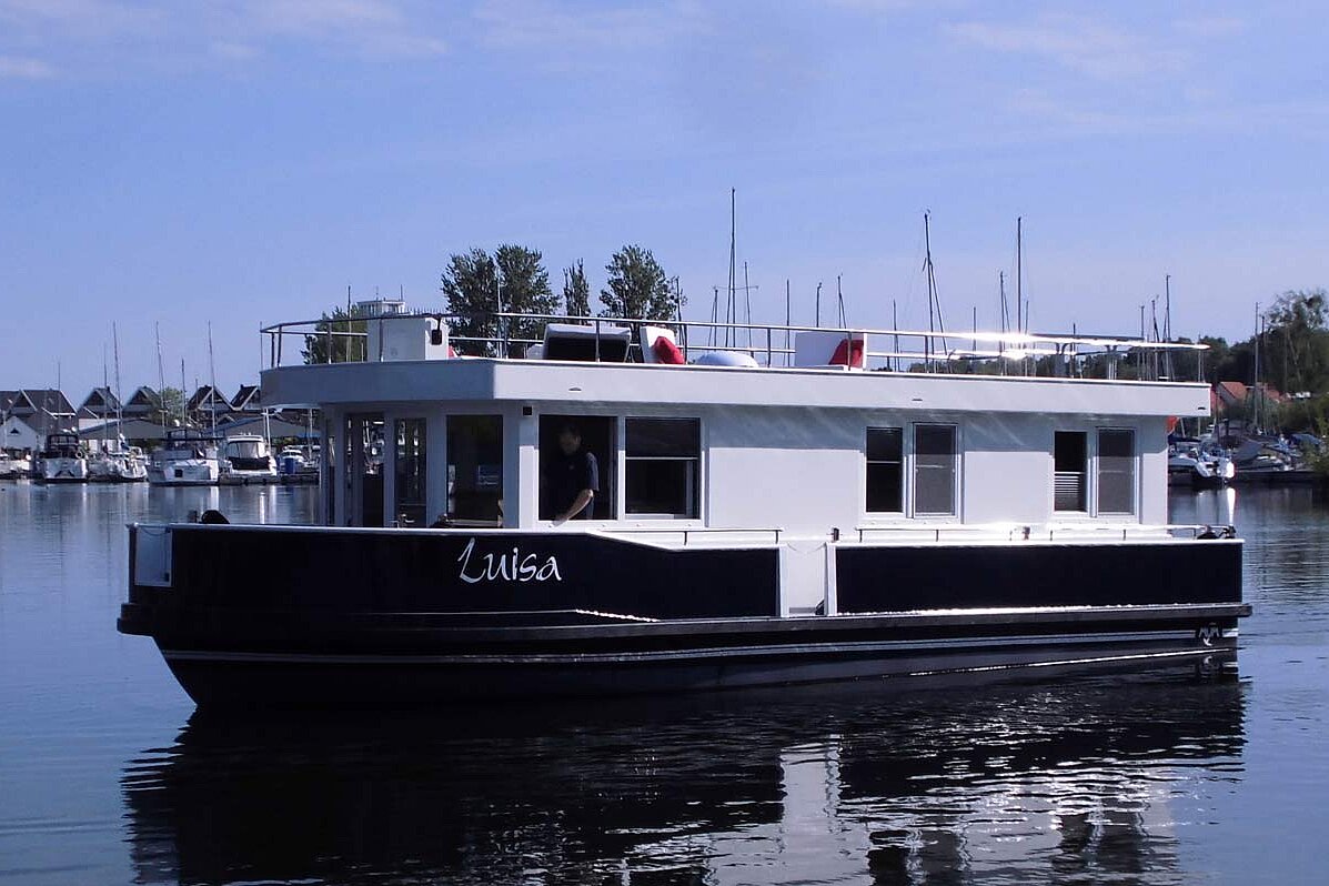 Dieses Bild zeigt unsere Yacht "M-Line - M-Haus"