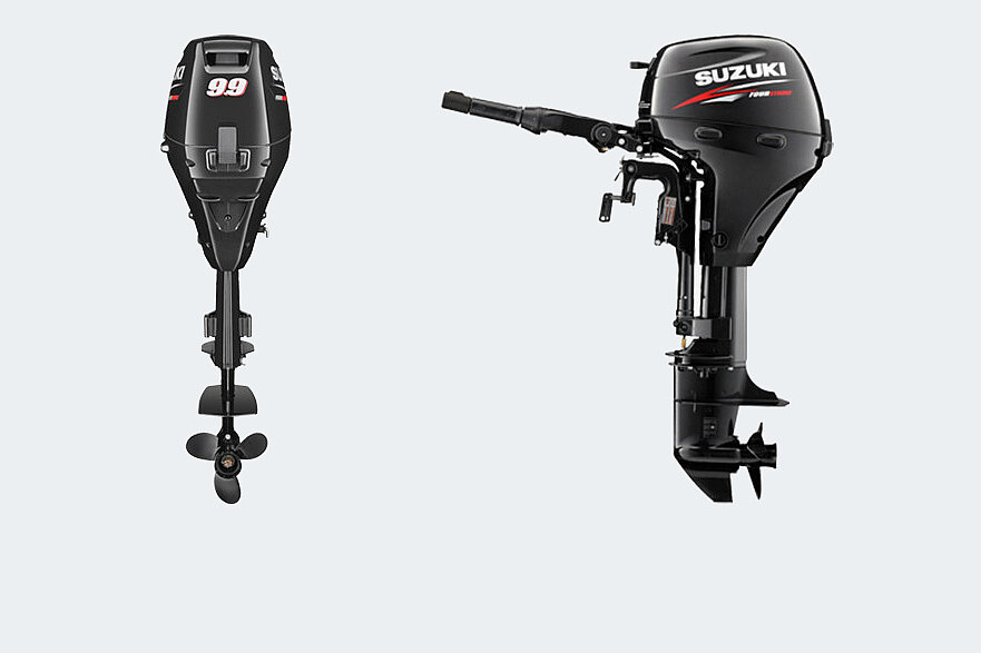 Dieses Bild zeigt den Motor Suzuki DF 9,9 BL.