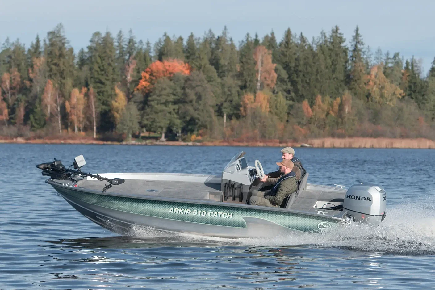 Linder ARKIP 510 BR inkl. Garmin in Aktion