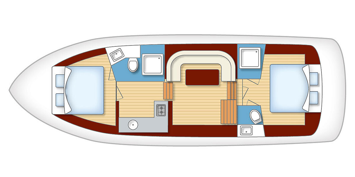 Dieses Bild zeigt den Grundriss - Platinum - M-Retro 120