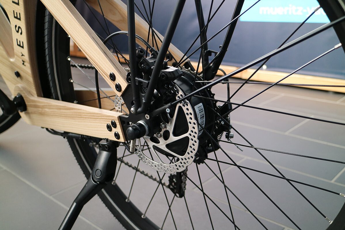 Dieses Bild zeigt My Esel Tour Pro Plus+ E-Bike Hinterradantrieb