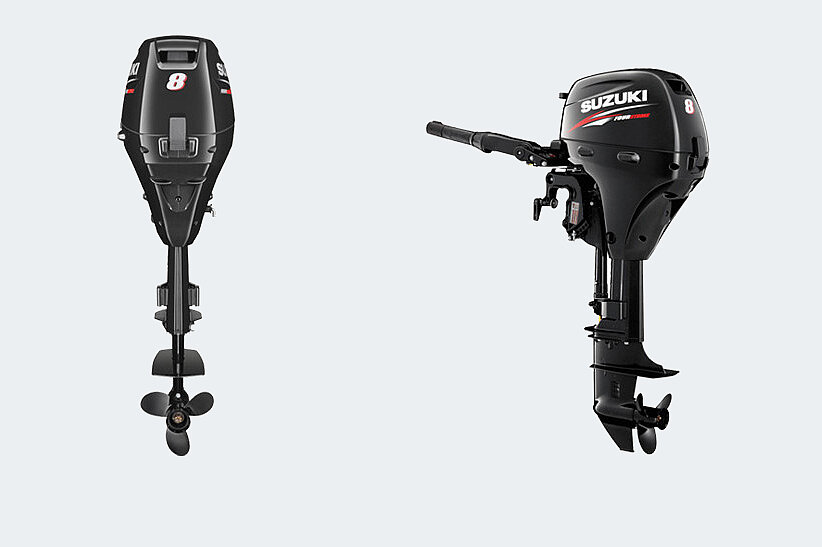 Dieses Bild zeigt den Motor Suzuki DF 8 AL.