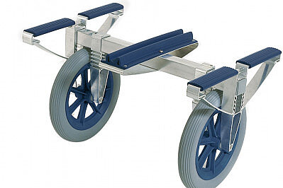 Dieses Bild zeigt einen Kanuwagen