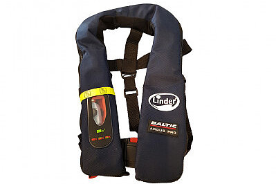 Dieses Bild zeigt eine aufblasbare Rettungsweste.