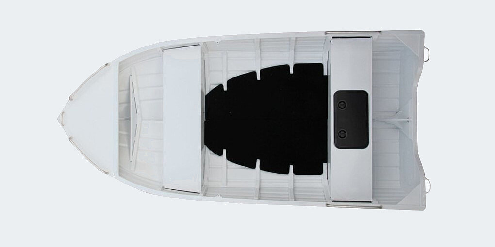 Dieses Bild zeigt die Kimple - Hunter 350 Basic Bench - Grundriss