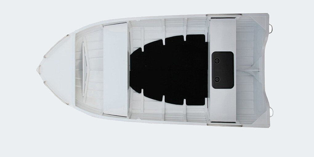 Dieses Bild zeigt die Kimple - Hunter 370 Basic Bench - Grundriss