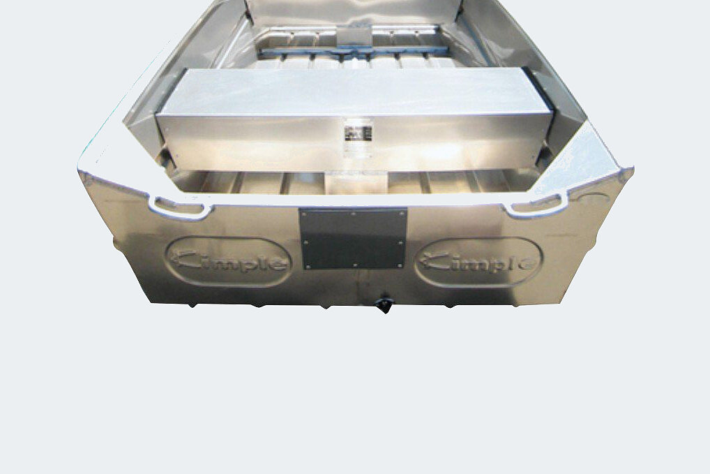 Dieses Bild zeigt die Kimple - Angler 330 - von Hinten