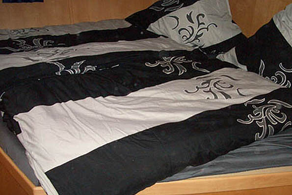 Dieses Bild zeigt unsere Yacht M-Line - M-Sport - Schlafkabine