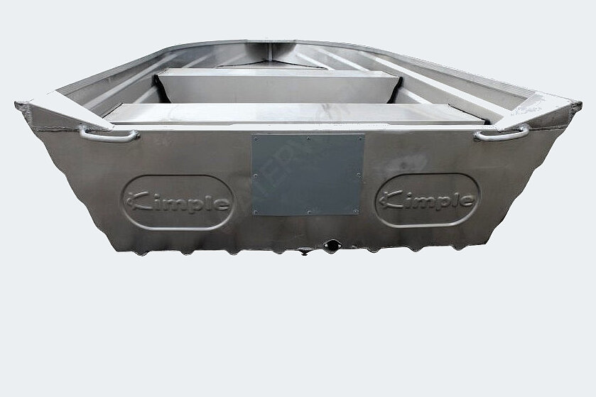 Das Bild zeigt unseren Kimple – Trout 440 von hinten.