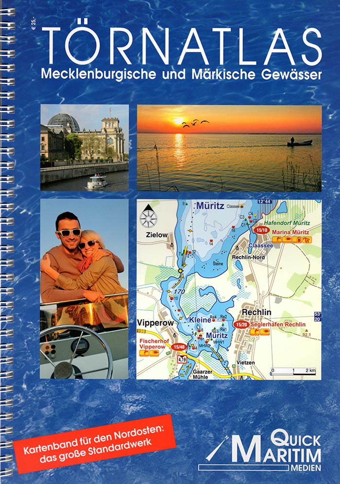 Dieses Bild zeigt das Deckblatt unseres Törnatlas