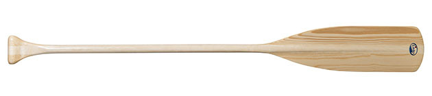 Dieses Bild zeigt ein Stechpaddel aus Holz.