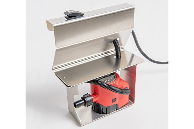 Dieses Bild zeigt elektrische Bilgenpumpe für ein Ablagefach.